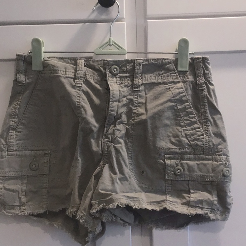 Sage Green American Eagle 90’s Boyfriend Shorts